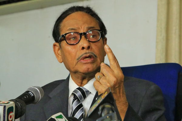 Ershad holds presidium meeting sans Raushan