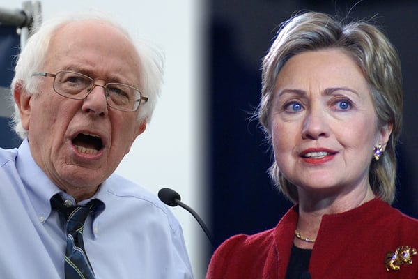 Clinton and Sanders go head-to-head