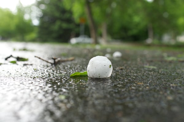 Dhaka city witnesses massive hailstorm