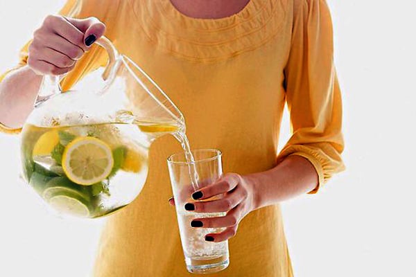 Have you tried eating water?