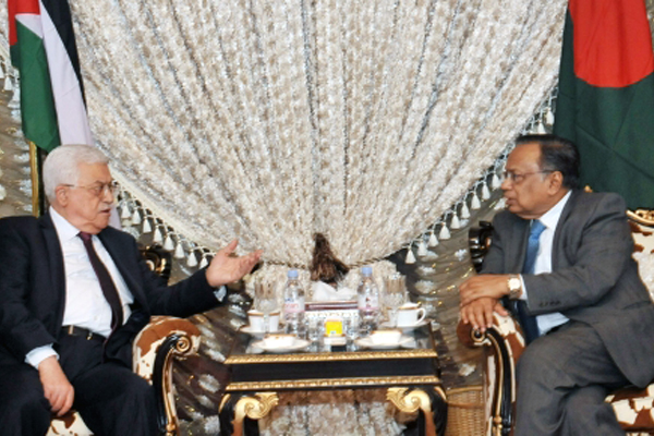 Palestinian President expresses gratitude for BD's support