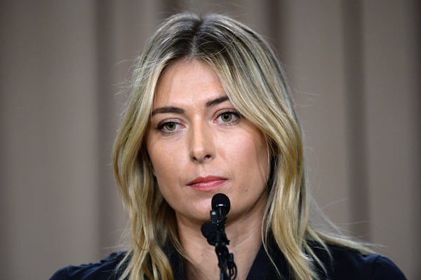 Maria Sharapova 'determined to fight back'