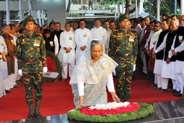 PM’s tributes to Bangabandhu on his 97th birthday