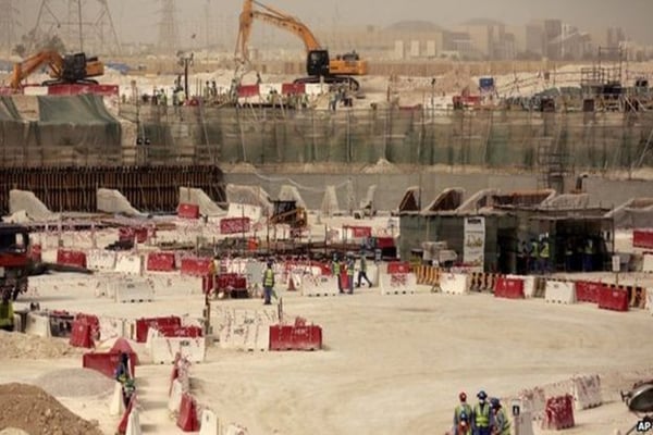 ‘Forced labour’ at Qatar World Cup site