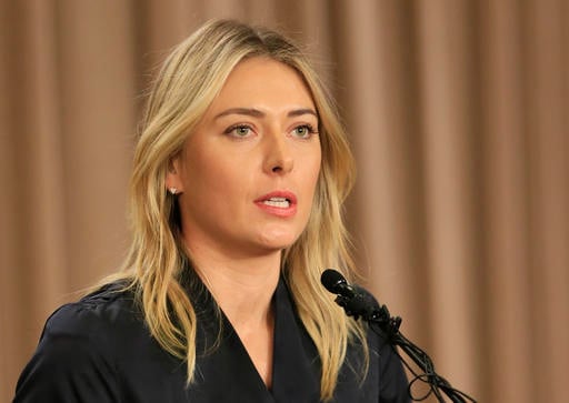 Sharapova says she failed drug test; penalty unknown