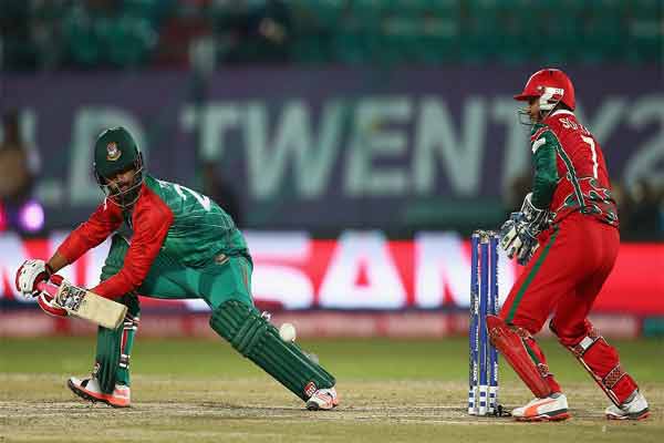 Tamim's century leads Tigers towards huge total
