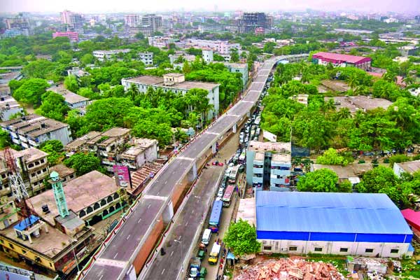 PM opens part of Moghbazar-Mouchak Flyover