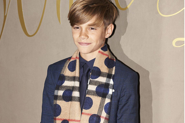 Romeo steals the show in new Burberry campaign