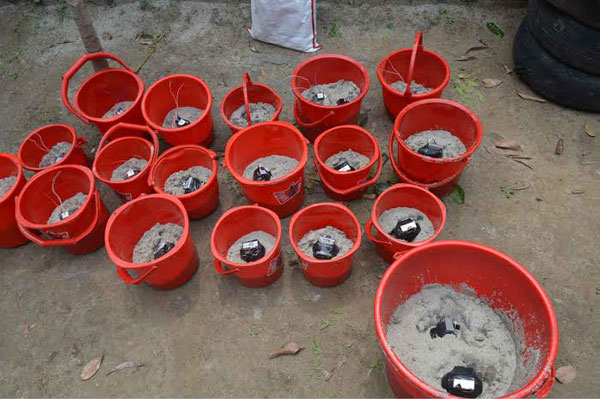Grenades, arms and ammo recovered from Bogra blast site