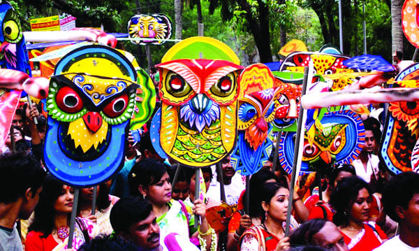 Masks to carry in hand at Mongol Shovajatra: Police