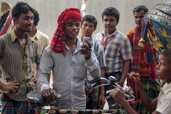 Mobile money service launched in Bangladesh