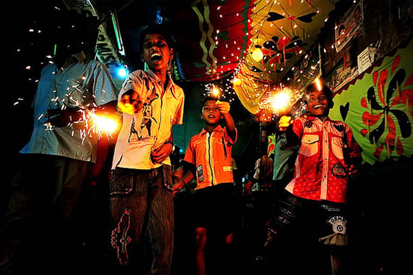 Light Festival held in Old Dhaka