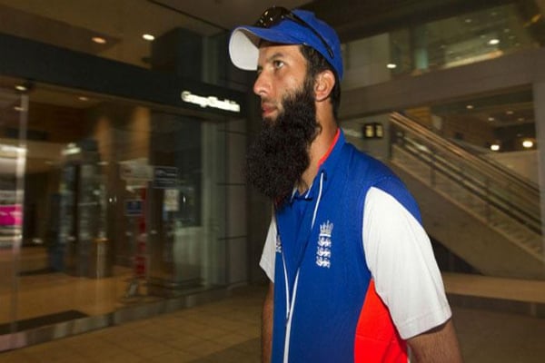 England cricketer Moeen Ali stopped at Birmingham airport