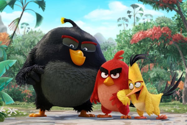 'Angry Birds' tops North American box office