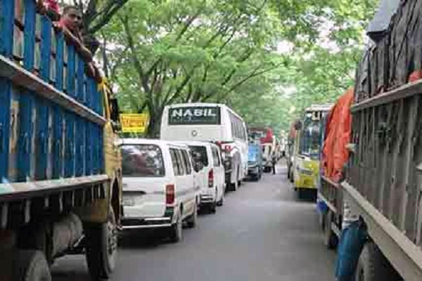 15-km tailback on Dhaka-Tangail highway