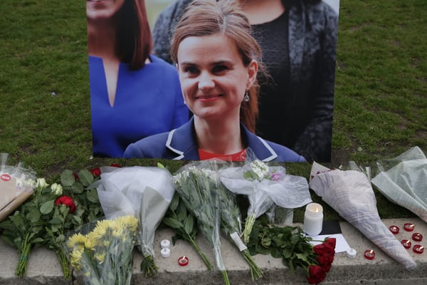 Vigils held for killed MP Jo Cox