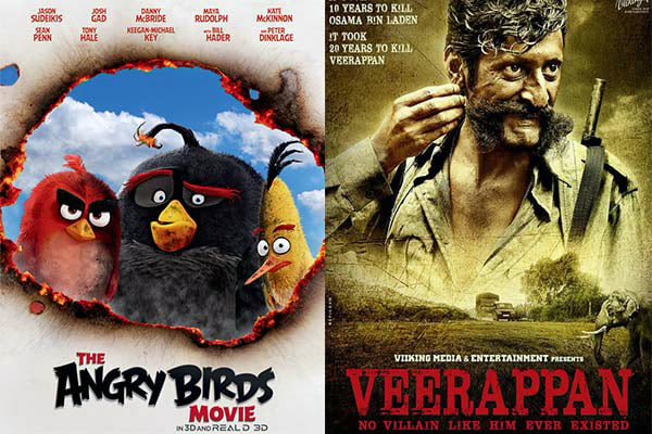 Angry Birds beats Veerappan at the Indian box office