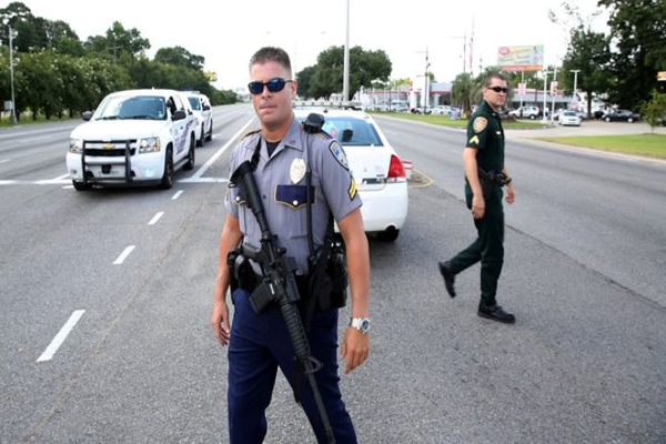 Three police shot dead in Baton Rouge