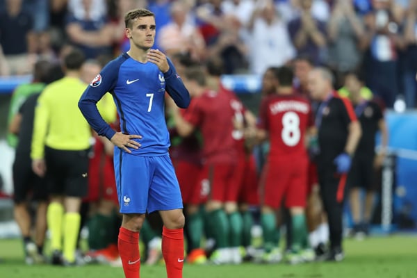 Griezmann suffers double final agony
