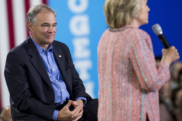 Hillary picks Tim Kaine for running mate