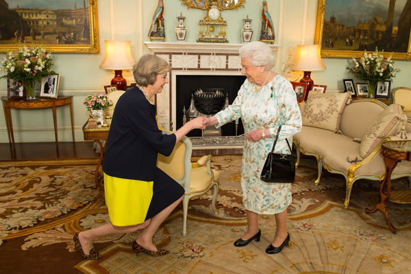 Theresa May formally confirmed as Britain's prime minister