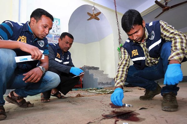 Home-grown militants and ex-major 'behind attacks'