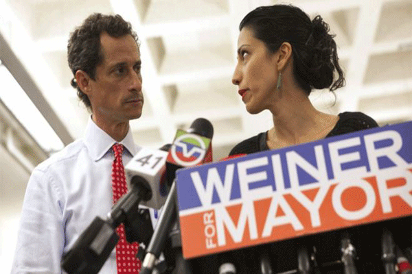 Sexting scandal: Huma Abedin splits from husband