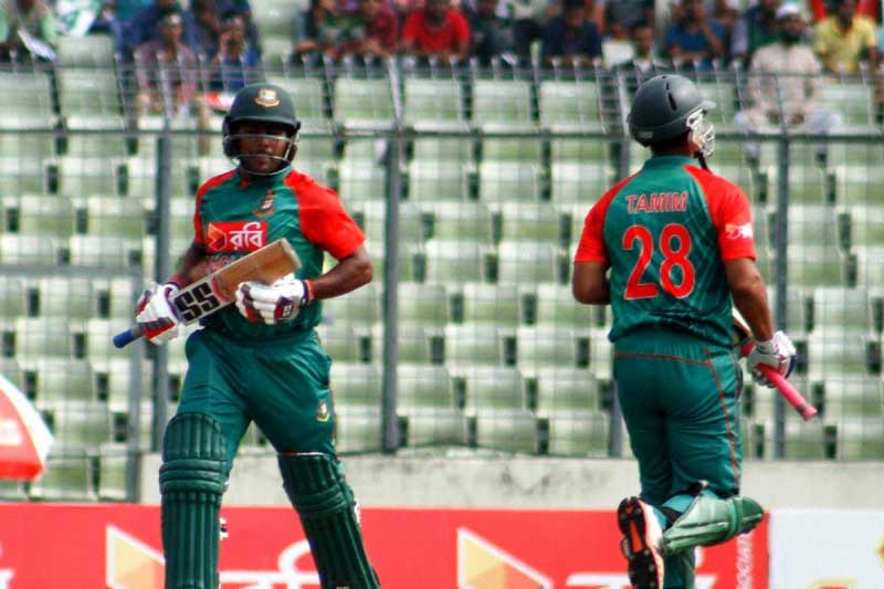 Bangladesh solid on Tamim, Imrul