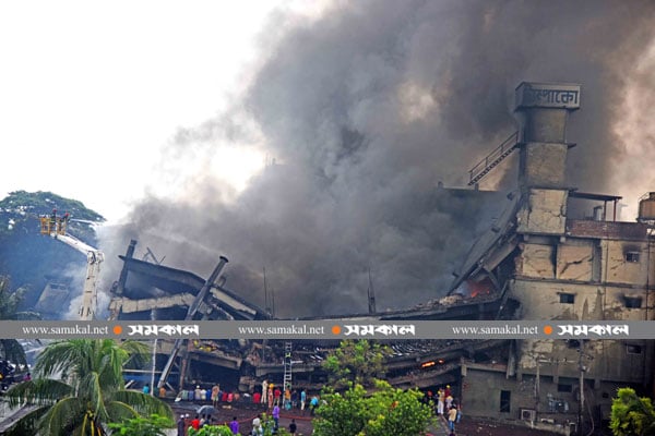 Gazipur factory fire yet to be doused after 28 hours