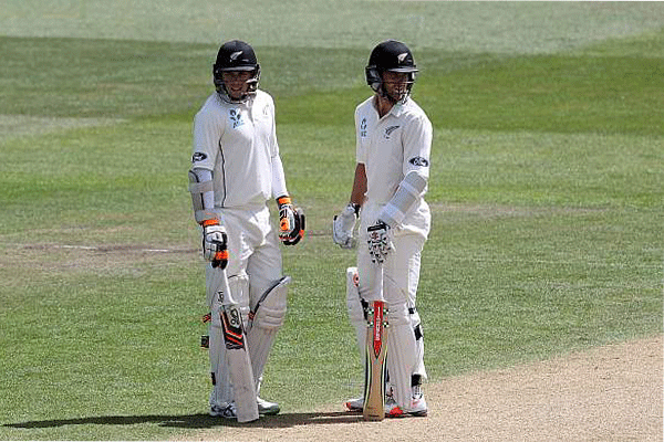 Latham, Williamson star with bat for NZ
