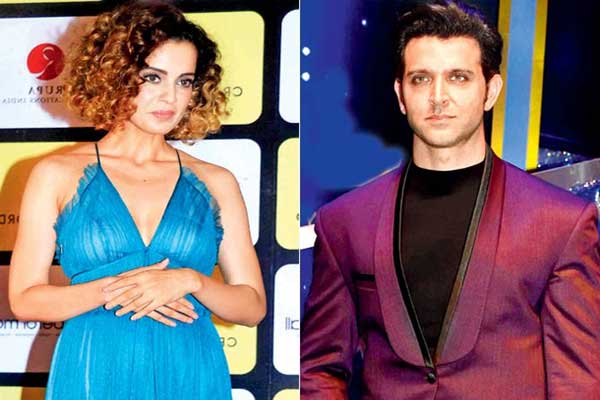 Kangana takes on Hrithik yet again