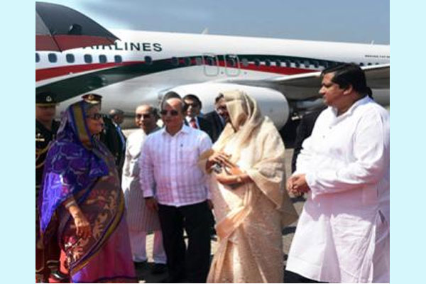 PM returns home