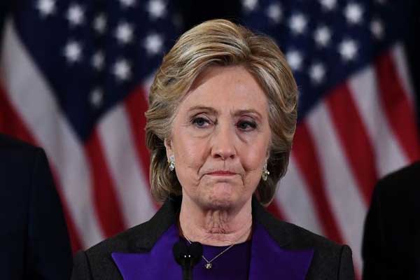 Hillary Clinton says she wanted to curl up after election loss