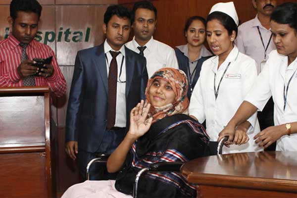 Khadiza shifted to CRP at Savar