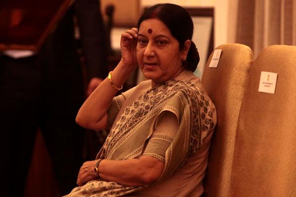 Sushma expresses concern over safety of Bangladeshi Hindus