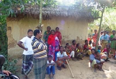 Chief judicial magistrate visits Gaibandha Santals’ village
