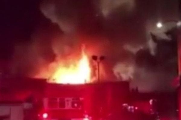 Dozens feared dead in California party fire