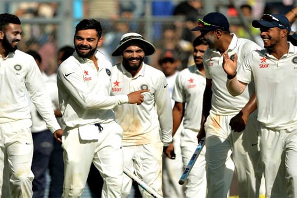 Jadeja powers India to 4-0 series win