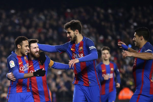 Barcelona in Copa del Rey semifinals for 7th straight season