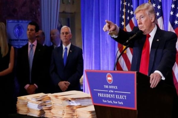 Trump promises report on election hacking