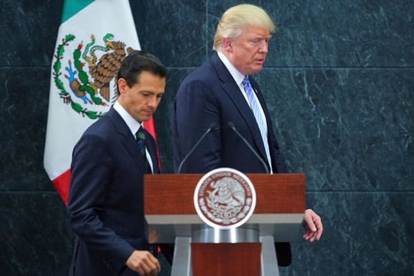 Trump seeks Mexican import tax to pay for border wall