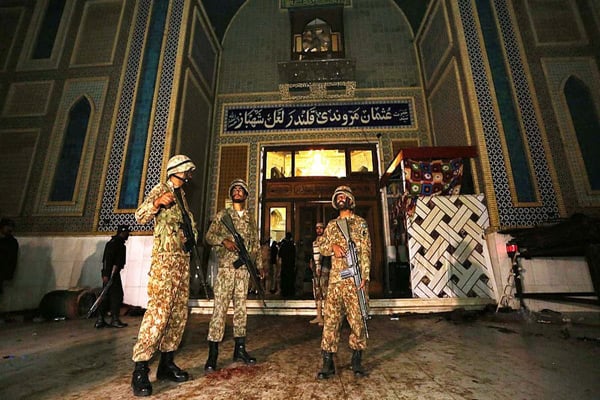 Death toll jumps to 75 in ISIS attack on Pakistan shrine