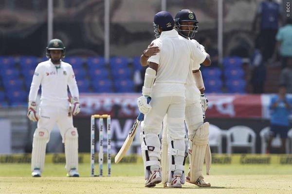 Mehedi gets Pujara to end century stand