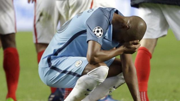Man City knocked out of Champions League in thriller