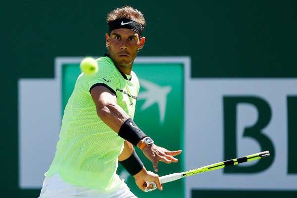 Nadal sweeps past Sela in Miami, Dimitrov toppled
