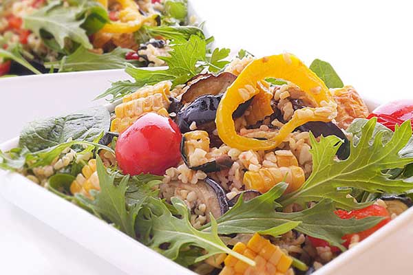 Getting creative with grains & vegetables