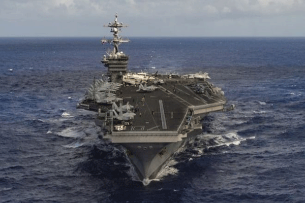US deploys navy strike group to Korean peninsula