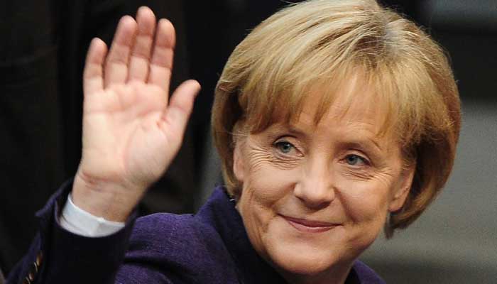 Merkel wins for fourth term