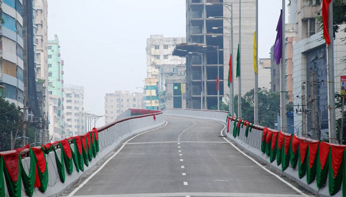 Mouchak-Moghbazar flyover opened to traffic