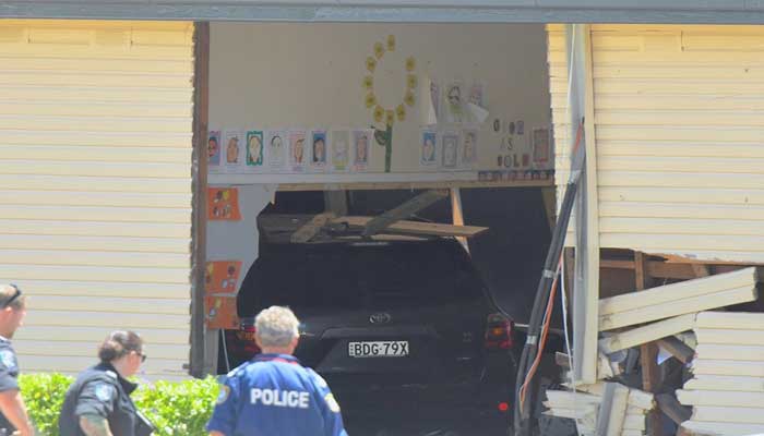 2 children killed after car crashes in to Australian classroom